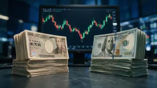 دولارمقابل الين يتحرك قرب 159.. والأنظار تتجه إلى الخطوة اليابانية المقبلة